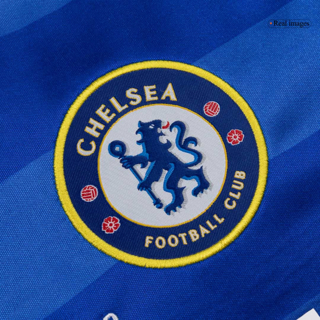 Retro 11/12 Chelsea Home Champions League Long Sleeve Jersey Blue