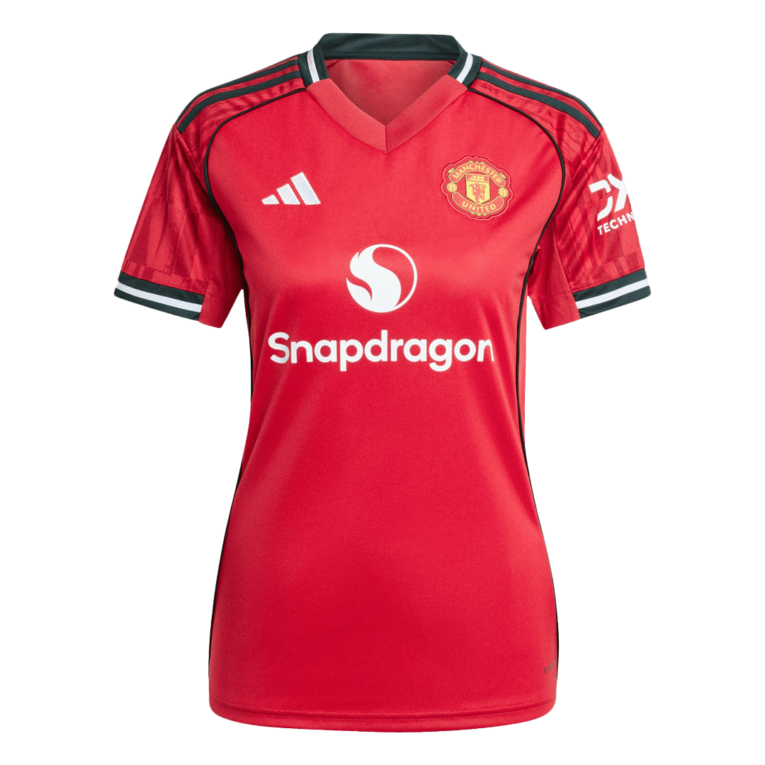 WoManchester United 2025/26 Home Soccer Jersey
