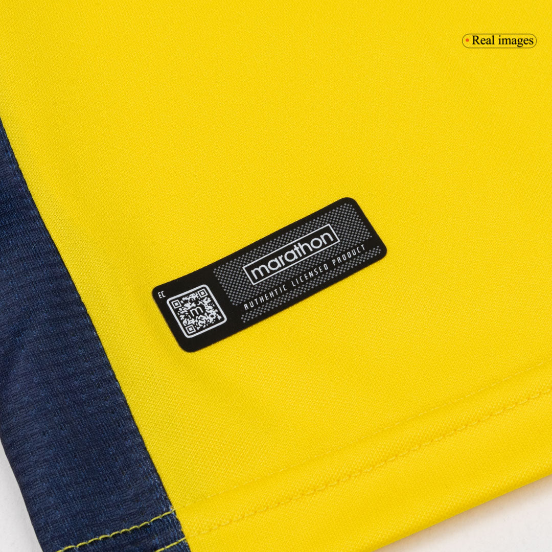 Ecuador Home Soccer Jersey World Cup 2026 Yellow