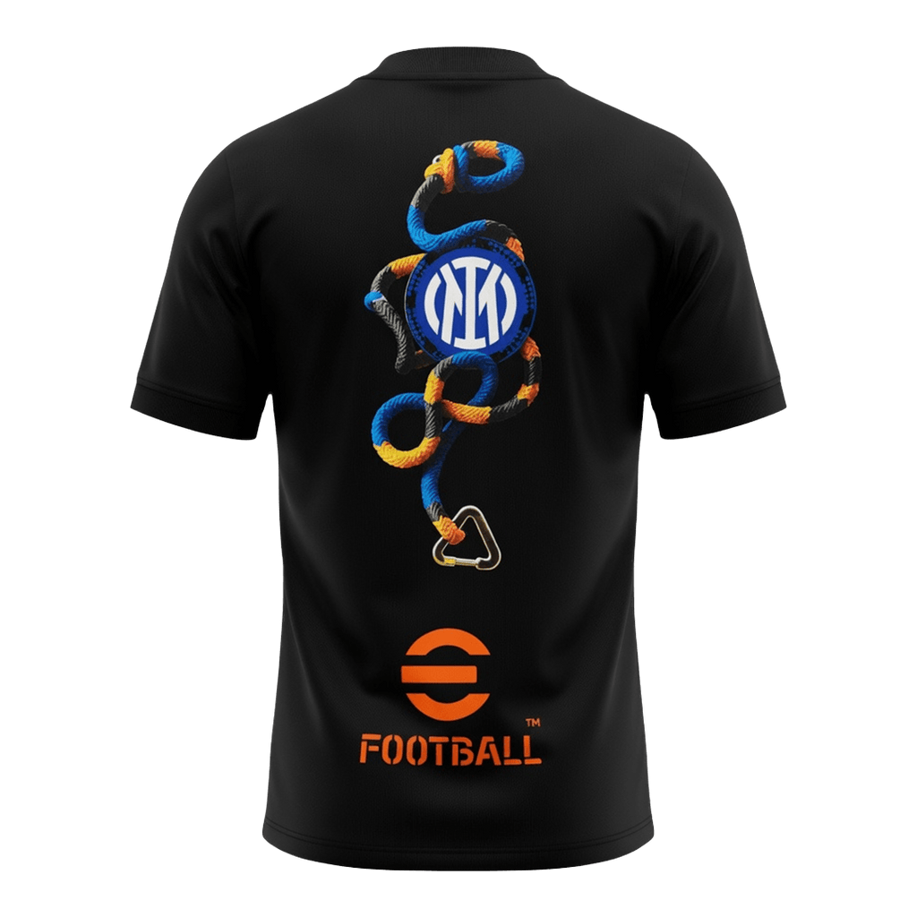 Inter Milan Pre-Match Soccer Jersey 25/26 Black