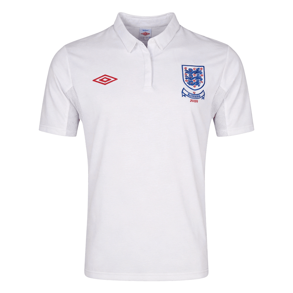 Men Retro Fan Version 2010 England Home Soccer Jersey White