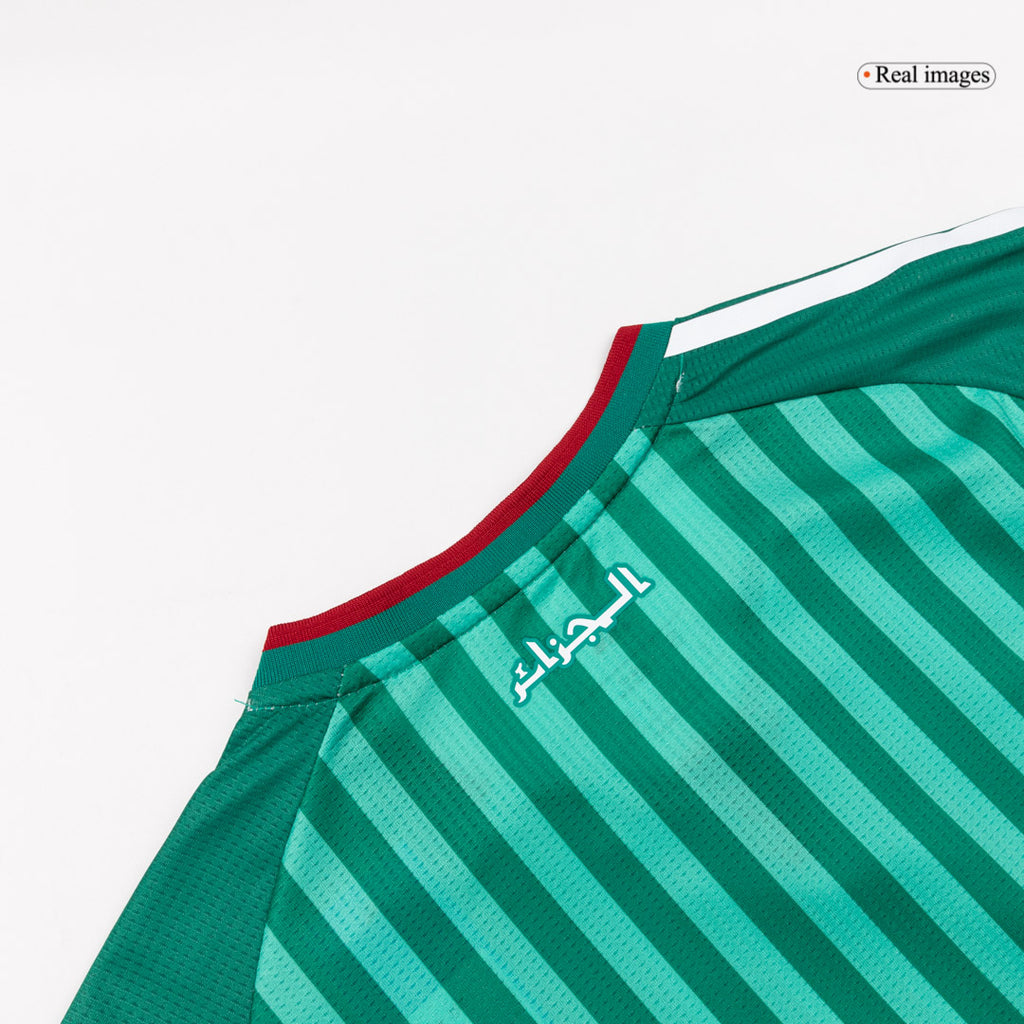 Player Version Algeria Away Soccer Jersey World Cup 2026 Green