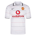 Men Retro Fan Version 04/06 Manchester United Away Soccer Jersey White