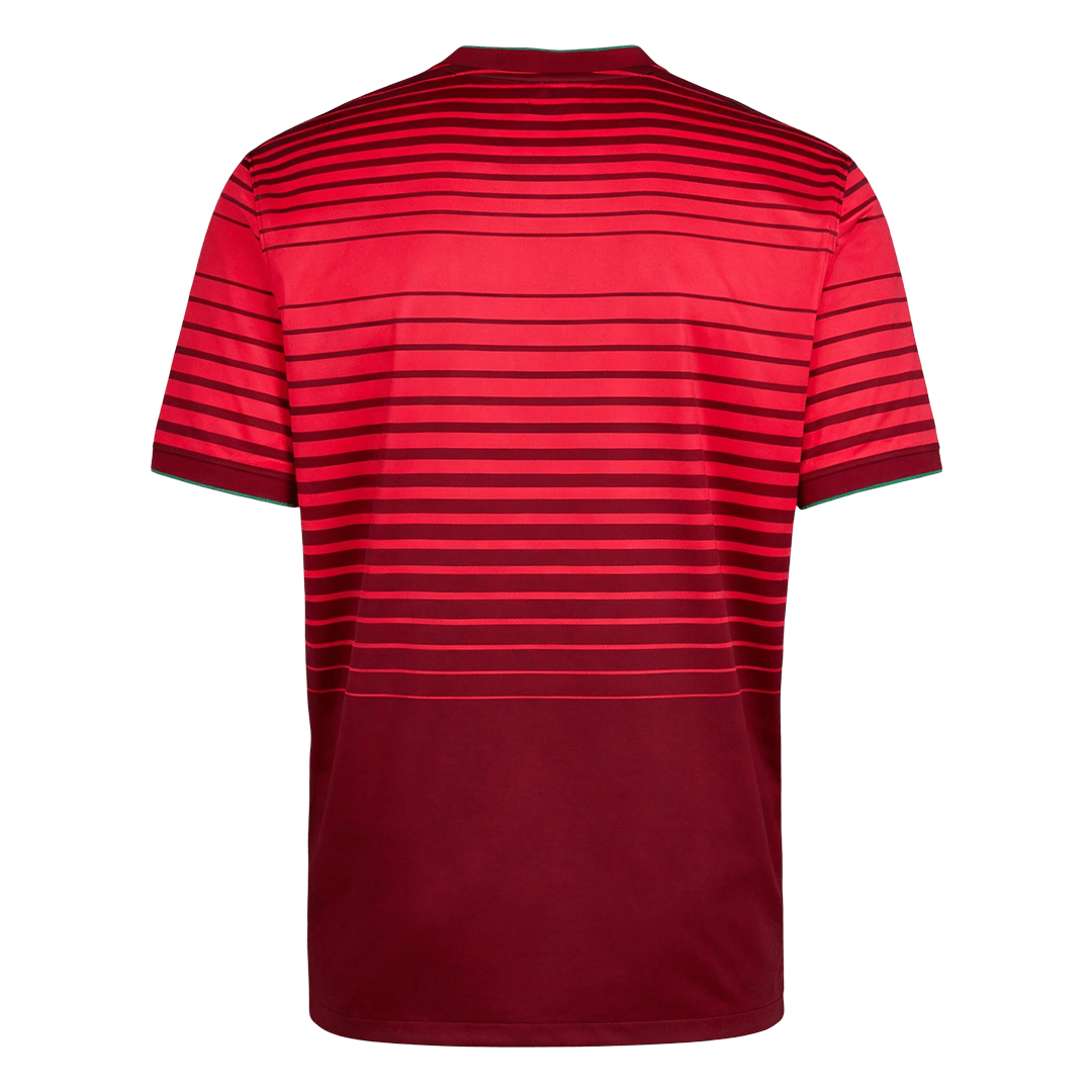 Men Retro Fan Version 2014 Portugal Special Soccer Jersey Red