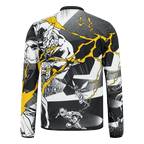 Real Madrid X Marvel Long Sleeve Soccer Jersey 25/26 Black&White