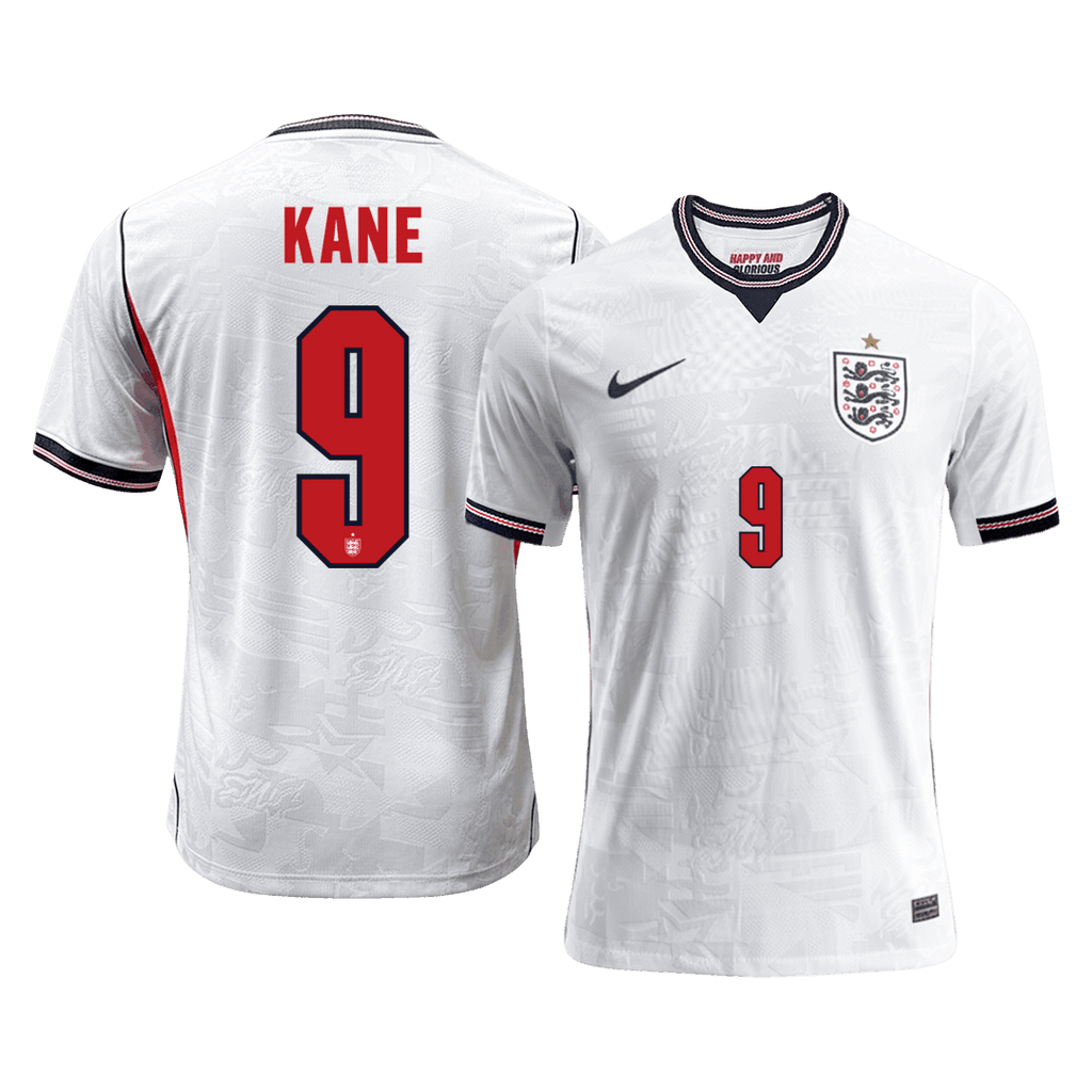 KANE #9 Player Version England Home Soccer Jersey World Cup 2026 White