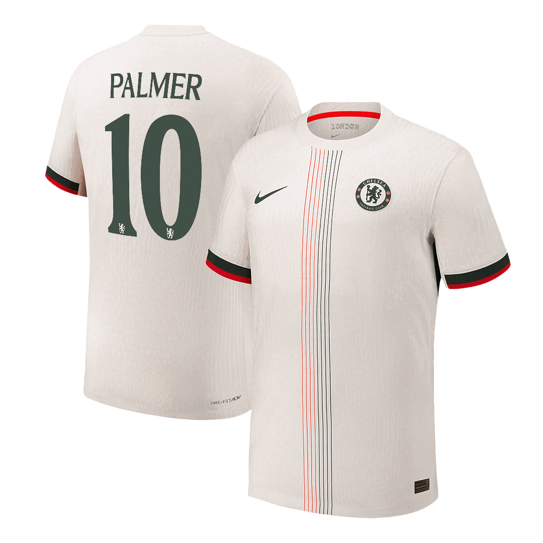 Chelsea 2025/26 Away Soccer Jersey - PALMER #10 - UCL - Player Version