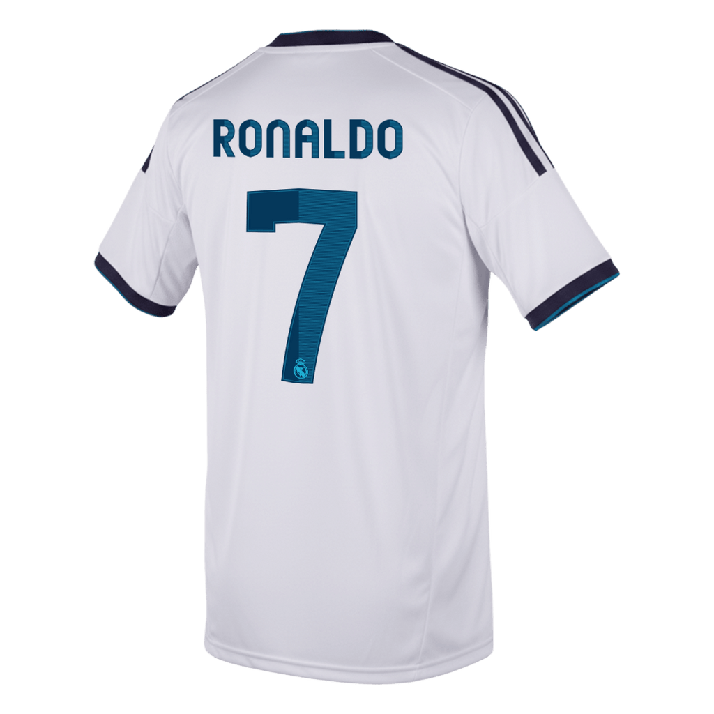 RONALDO #7 Retro Real Madrid Home Jersey 2012/13