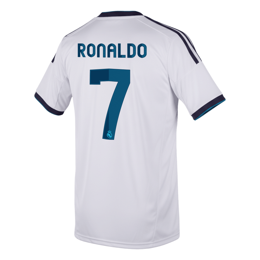 RONALDO #7 Retro Real Madrid Home Jersey 2012/13