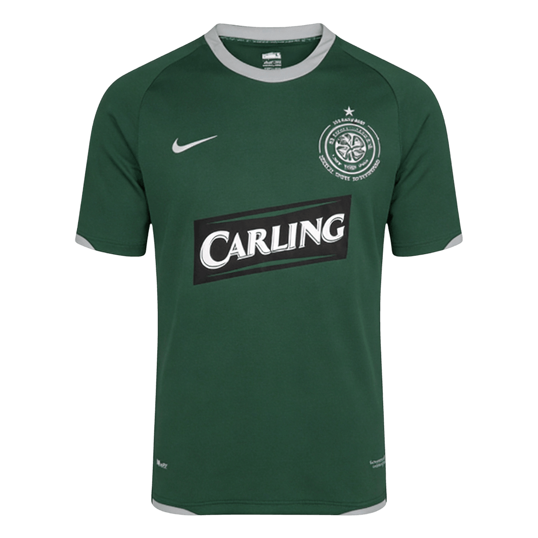 Men Retro Fan Version 06/07 Celtic Away Soccer Jersey Green