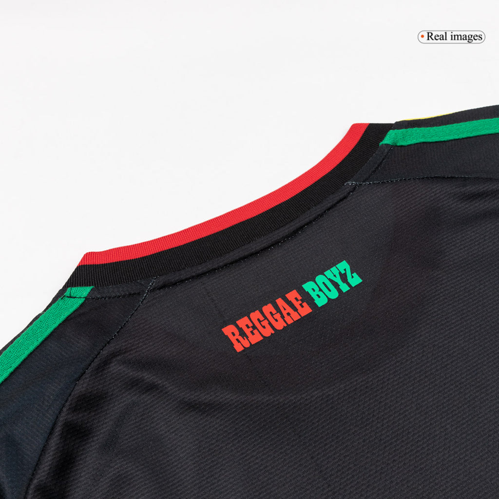 Player Version Jamaica Away Soccer Jersey World Cup 2026 Black