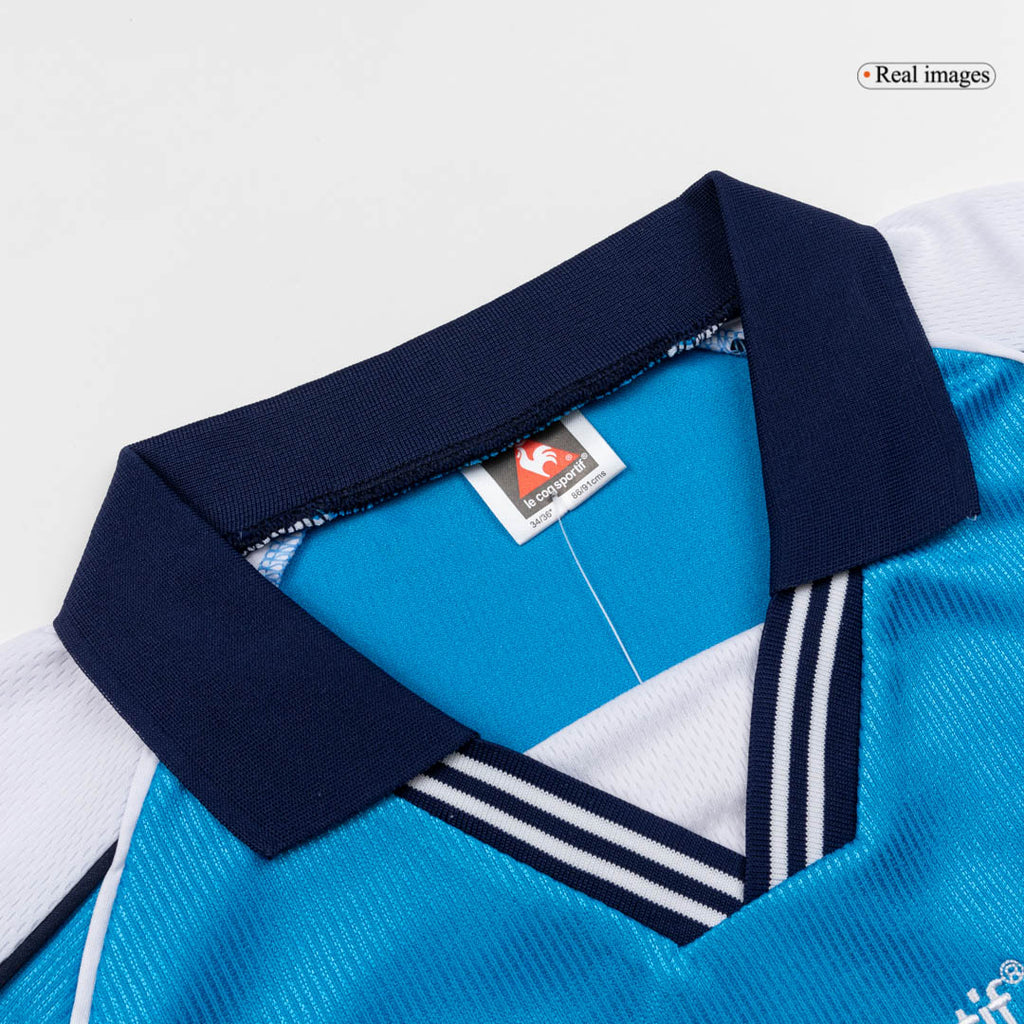 Retro 99/01 Manchester City Home Soccer Jersey Blue