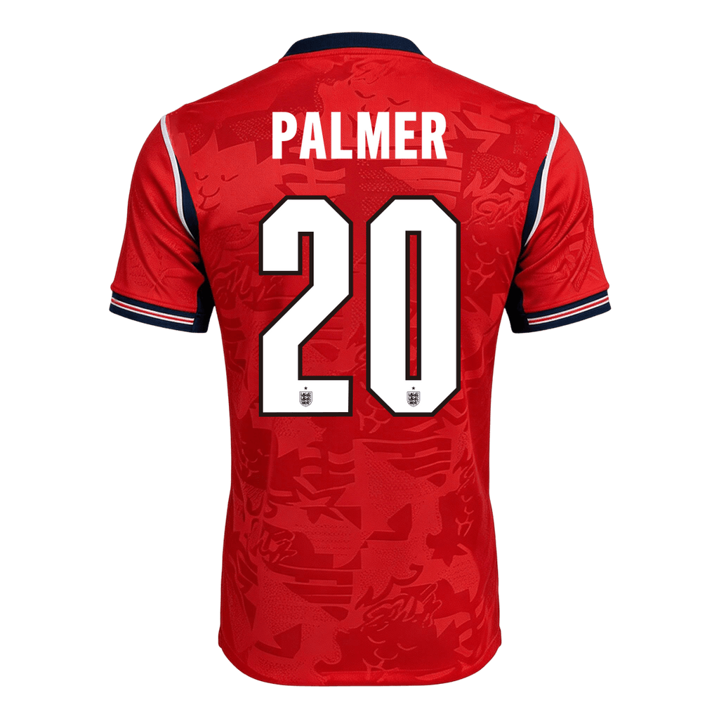 PALMER #20 Player Version England Away Soccer Jersey World Cup 2026 Red