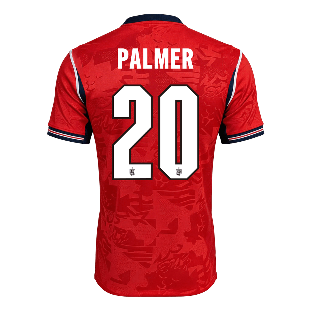 PALMER #20 Player Version England Away Soccer Jersey World Cup 2026 Red