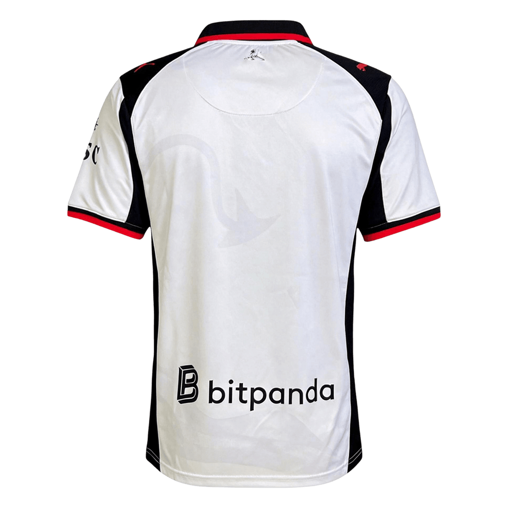 2025/26 AC Milan x Slam Jam Soccer Jersey Silver