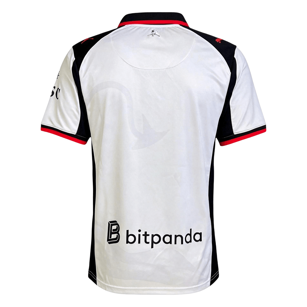2025/26 AC Milan x Slam Jam Soccer Jersey Silver