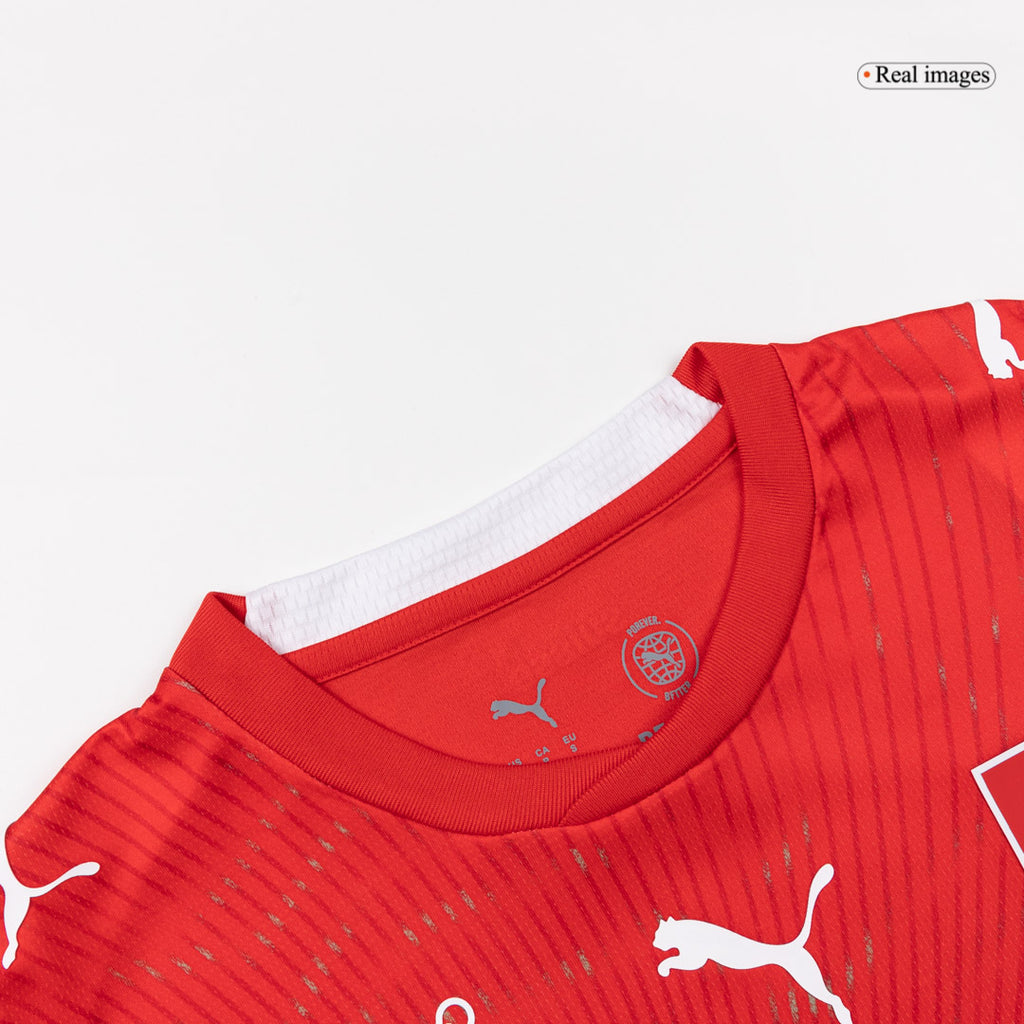 EMBOLO #7 Switzerland Home Soccer Jersey World Cup 2026 Red