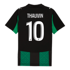 THAUVIN#10 RC Lens Away Soccer Jersey 25/26 Green&Black