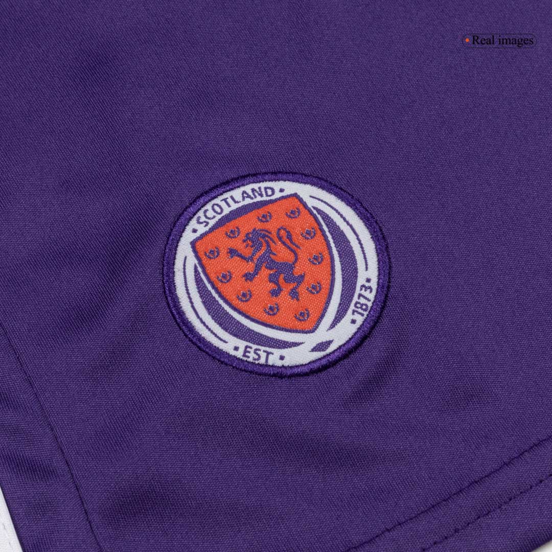 Kid's Scotland Away Soccer Jersey Kit(Jersey+Shorts) World Cup 2026 Coral