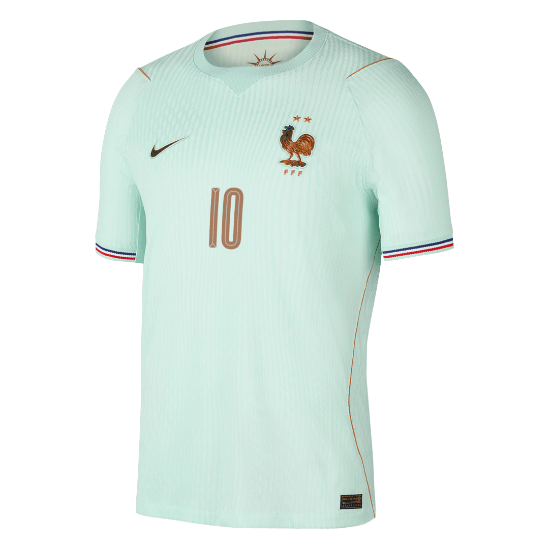 MBAPPE #10 Player Version France Away Soccer Jersey World Cup 2026 Green
