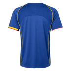 Men Retro Fan Version 2004/05 Arsenal Away Soccer Jersey Short Sleeve Blue