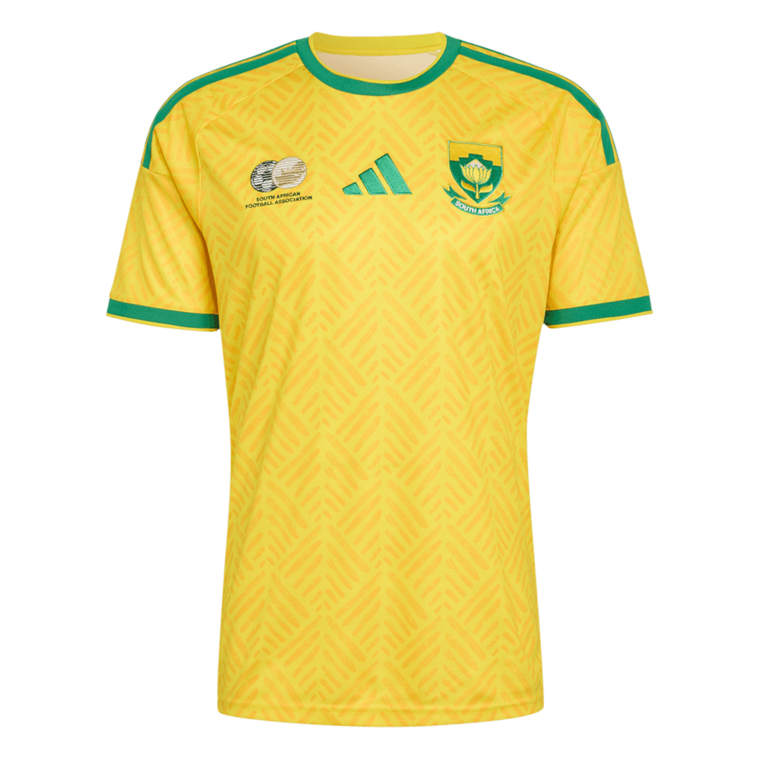 South Africa Home Soccer Jersey World Cup 2026 Yellow