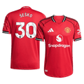 Manchester United 2025/26 Home Soccer Jersey - ŠEŠKO #30 - Player Version