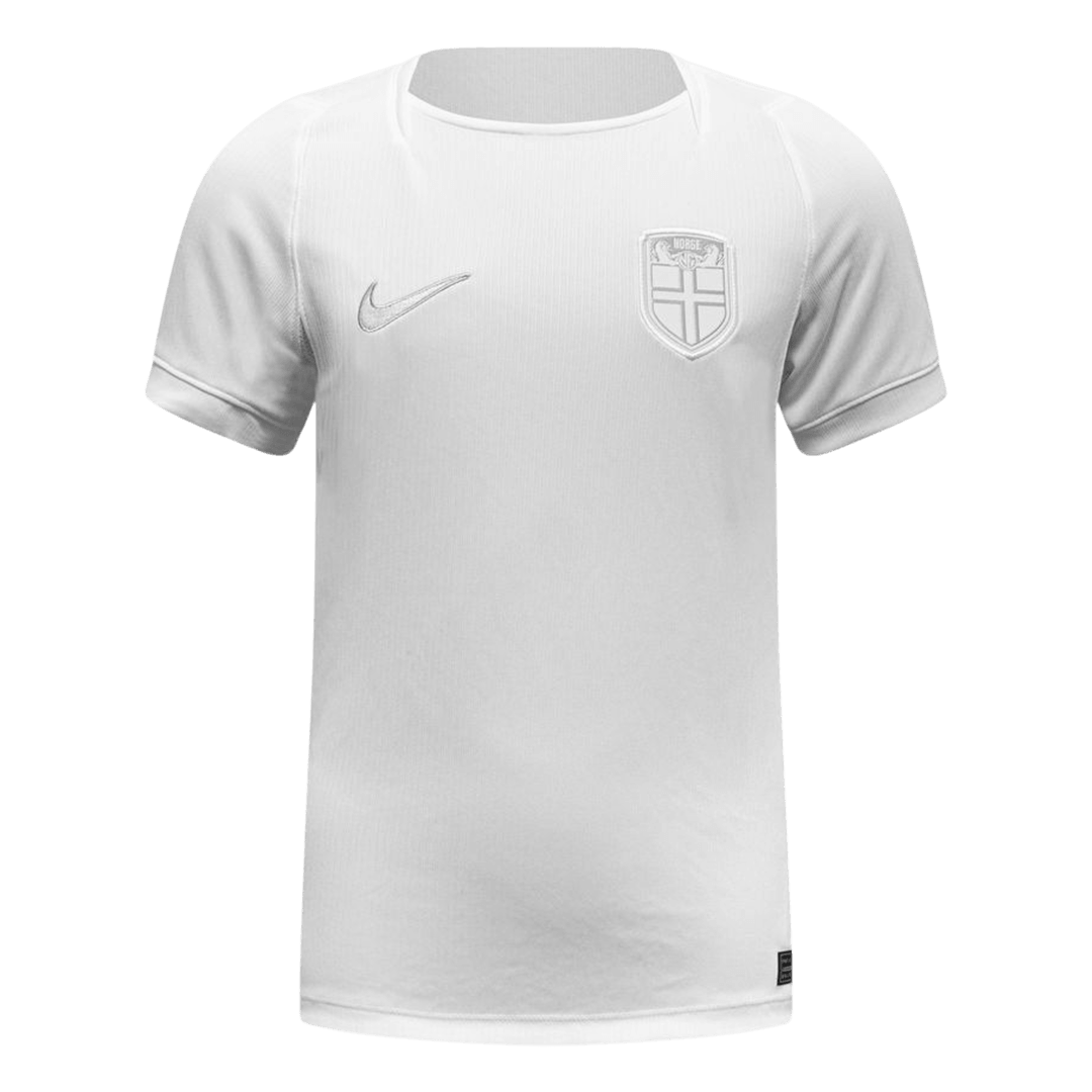 Men Fan Norway Third Soccer Jersey World Cup 2026 White