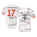 Bayern Munich 2025/26 Away Soccer Jersey - OLISE #17 - Player Version