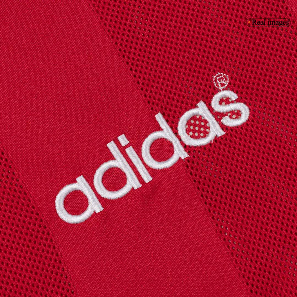 Retro 95/96 Liverpool Home Soccer Jersey Red