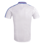 Men Retro Fan Version 1994 France Away Soccer Jersey White
