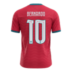BERNARDO#10 Portugal Home Soccer Jersey World Cup 2026 Red