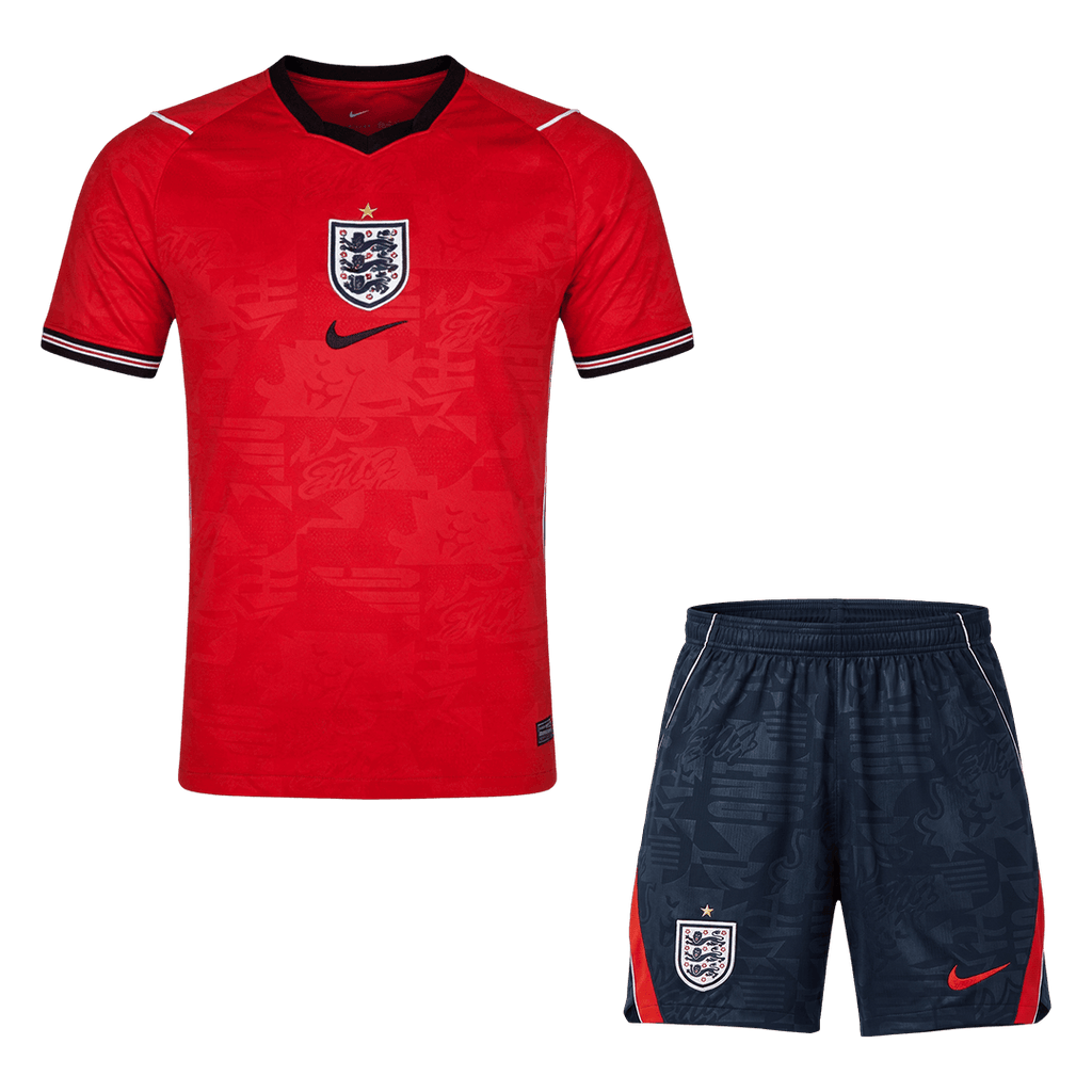 England Away Soccer Jersey Kit(Jersey+Shorts) World Cup 2026