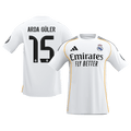 Real Madrid 2025/26 Home Soccer Jersey - ARDA GÜLER #15