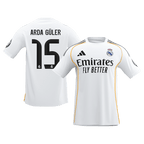 ARDA GÜLER #15 Real Madrid Home Soccer Jersey 2025/26 White