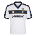 Men Retro Fan Version 02/03 Parma Calcio 1913 Away Soccer Jersey White