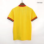 Men Retro Fan Version Arsenal Away Soccer Jersey 1993/94 Yellow