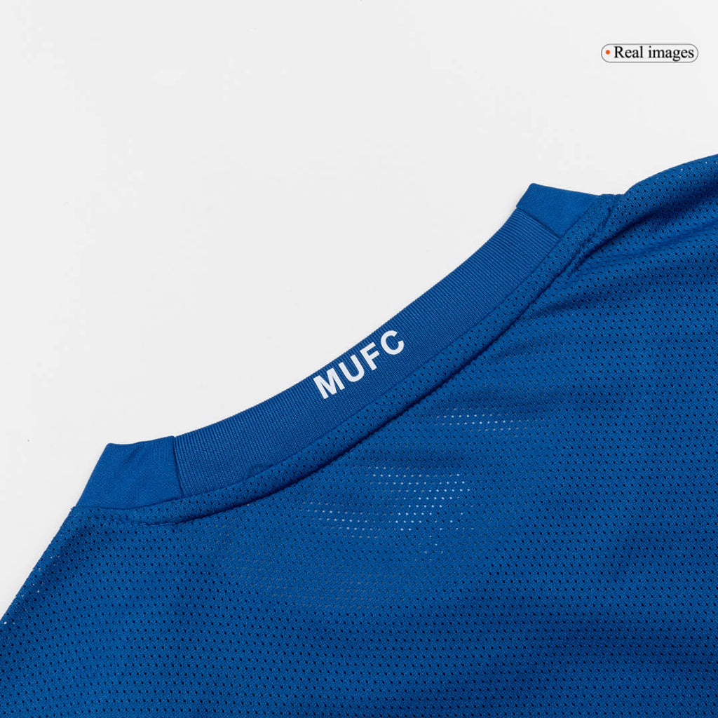 Retro 08/09 Manchester United Third Soccer Jersey Blue