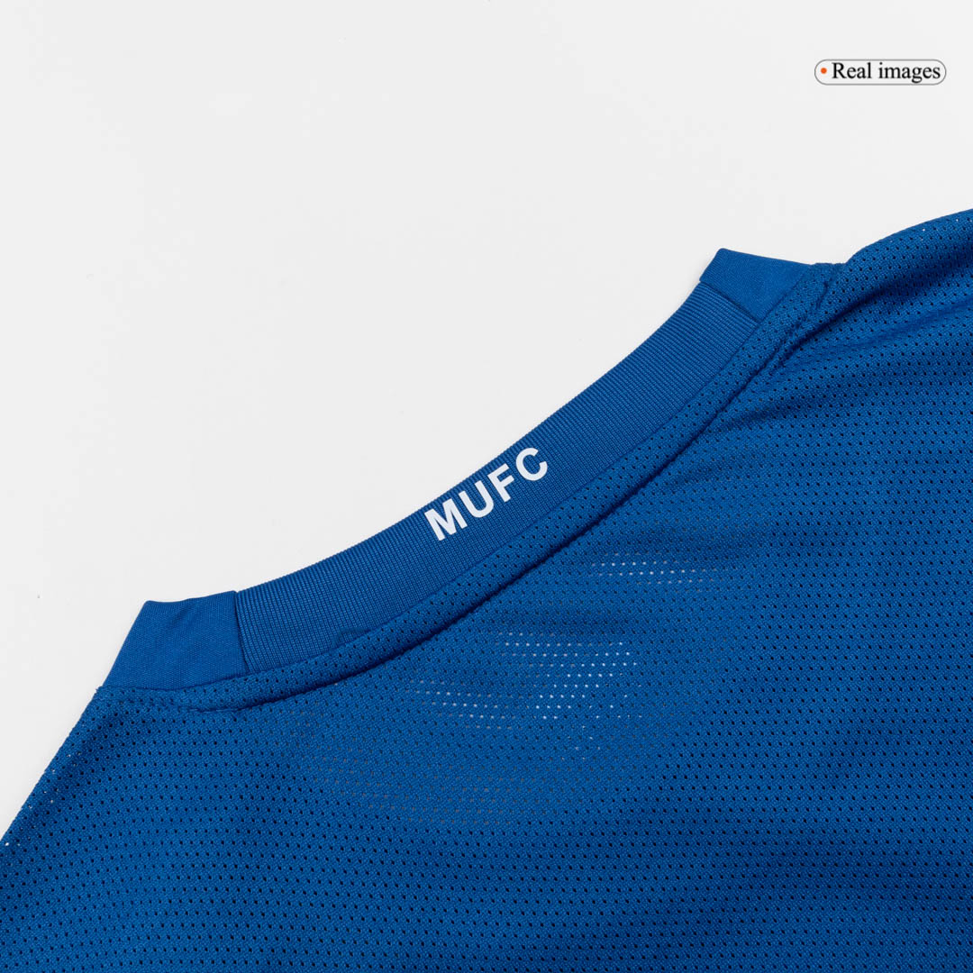 Retro 08/09 Manchester United Third Soccer Jersey Blue