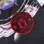 Manchester United Pre-Match Soccer Jersey 25/26 Black