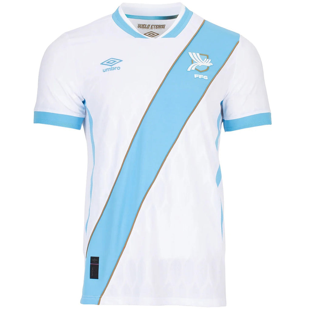Guatemala Home Soccer Jersey World Cup 2026 White