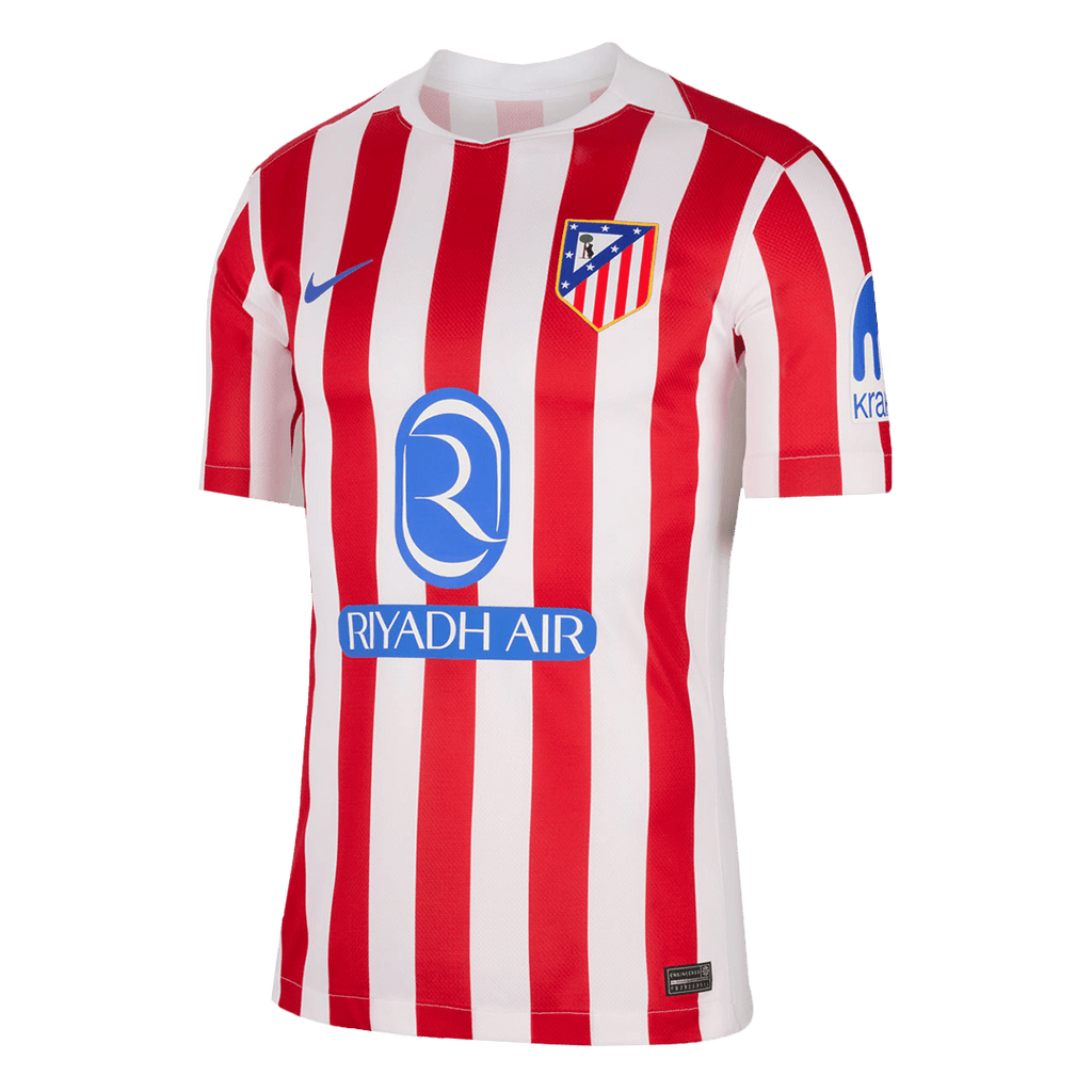 SØRLOTH #9 Atletico Madrid Home Soccer Jersey 2025/26 Red&White