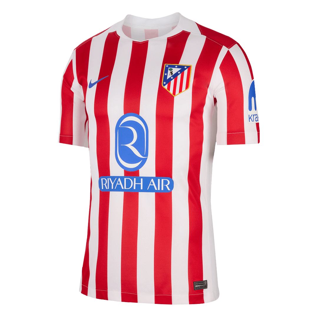 SØRLOTH #9 Atletico Madrid Home Soccer Jersey 2025/26 Red&White