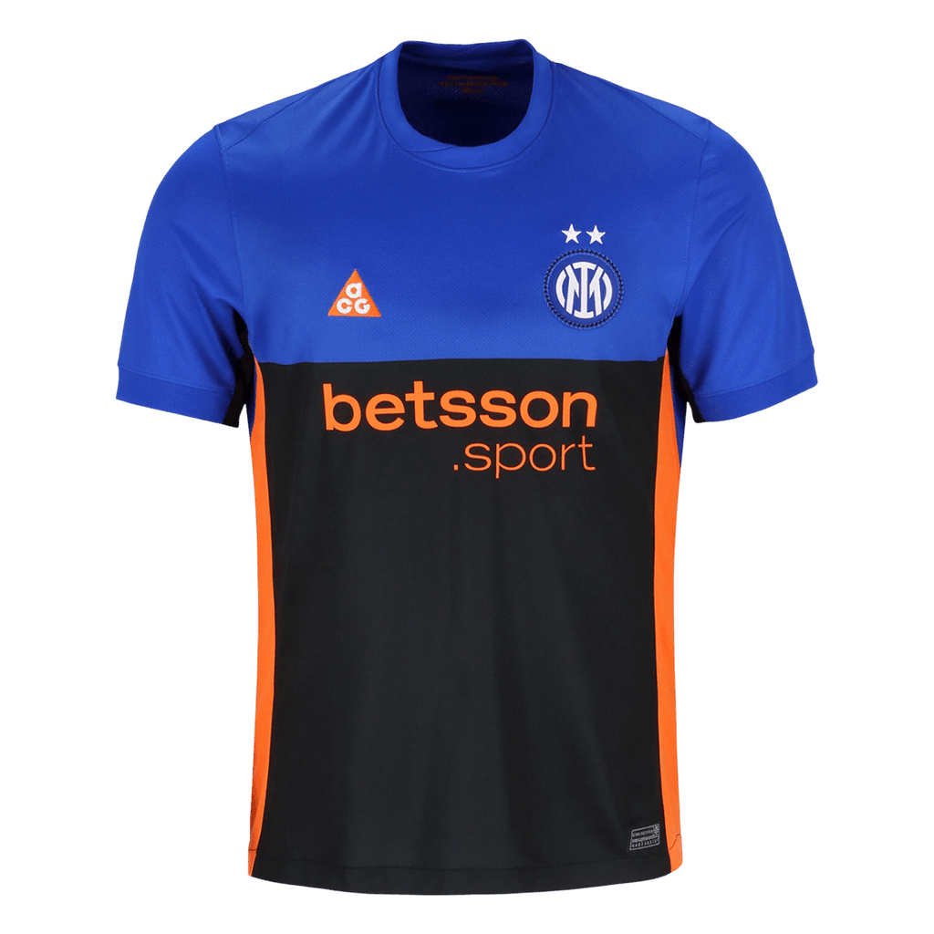 Inter Milan Fourth Soccer Jersey 25/26 Black&Blue