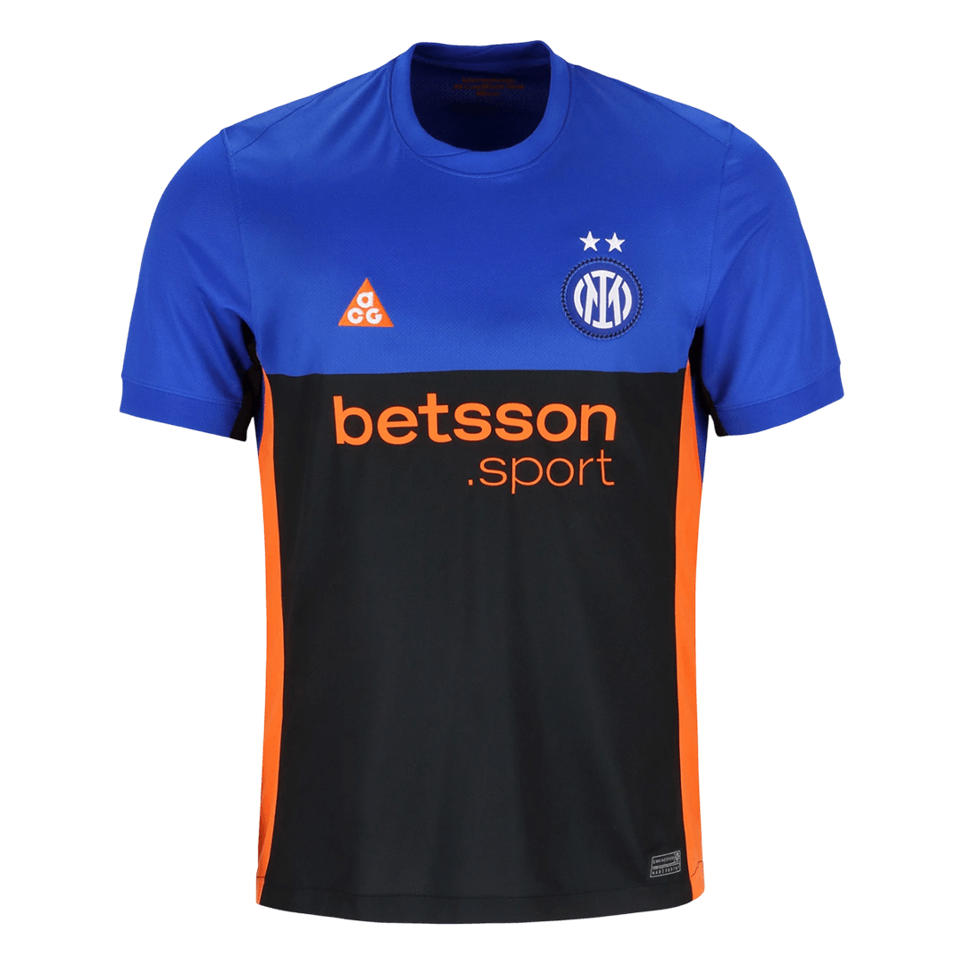 Inter Milan Fourth Soccer Jersey 25/26 Black&Blue