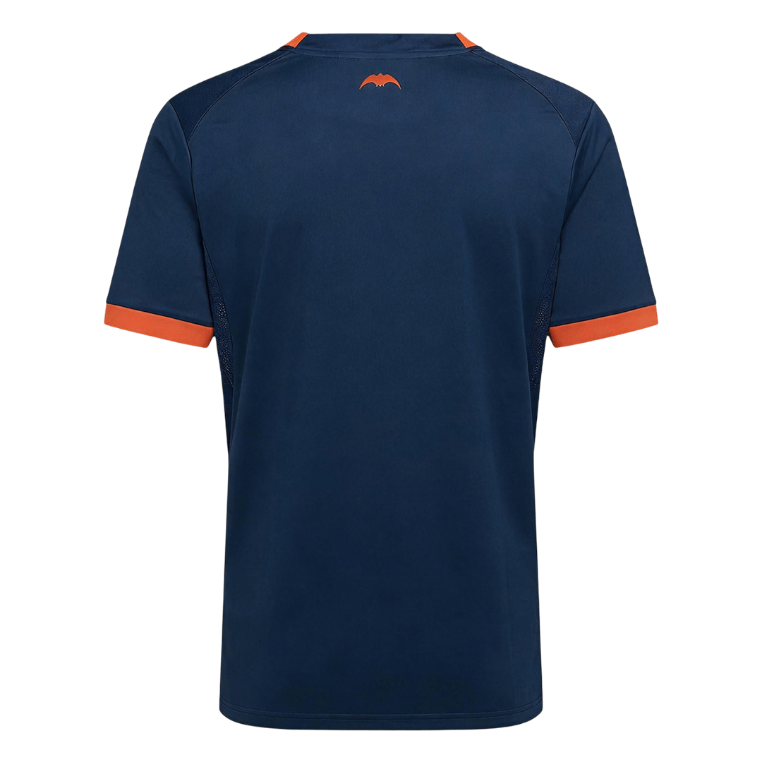 Men Fan Version Valencia Away Soccer Jersey 2026/27 Blue