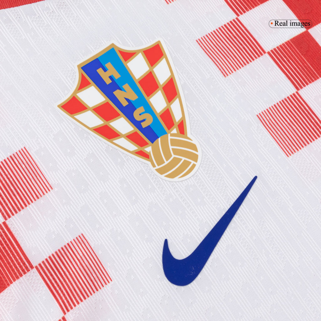 Player Version Croatia Home Soccer Jersey World Cup 2026 Red&White