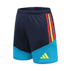 Player Version Spain Pre-match Soccer Jersey Kit(Jersey+Shorts) World Cup 2026 Blue