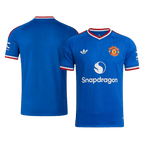 Men Player Version Manchester United Away Soccer Jersey 2026/27 Blue