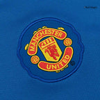 Retro 08/09 Manchester United Third Soccer Jersey Blue